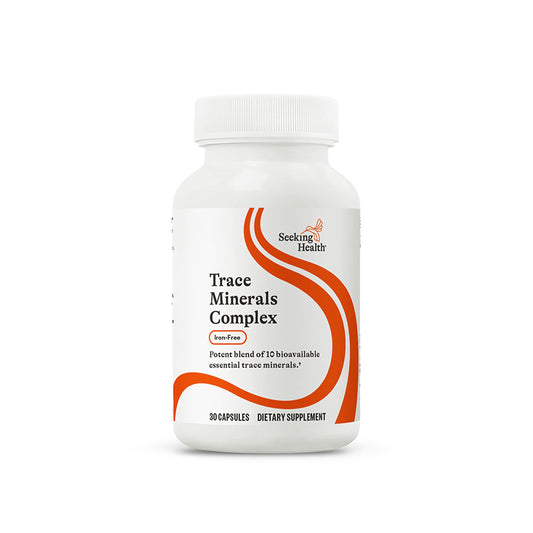 Bottle of Seeking Health Trace Minerals Complex