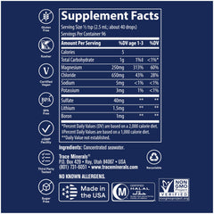 Trace Minerals ConcenTrace ionic-mineral-solutions image conveys easy absorption benefits.