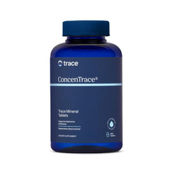 Trace Minerals ConcenTrace tablets in bottle front view for daily mineral support