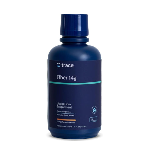 Front label image for Trace Minerals Fiber 14g bottle