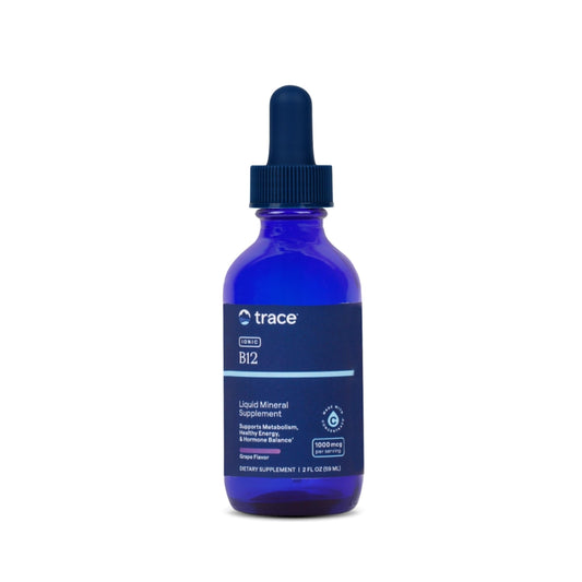 Trace Minerals Ionic B12 bottle with dropper