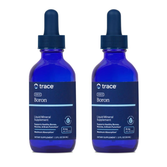 Trace Minerals Ionic Boron bottle with 2 fl oz label