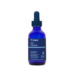 Front label of Trace Minerals Ionic Calcium bottle