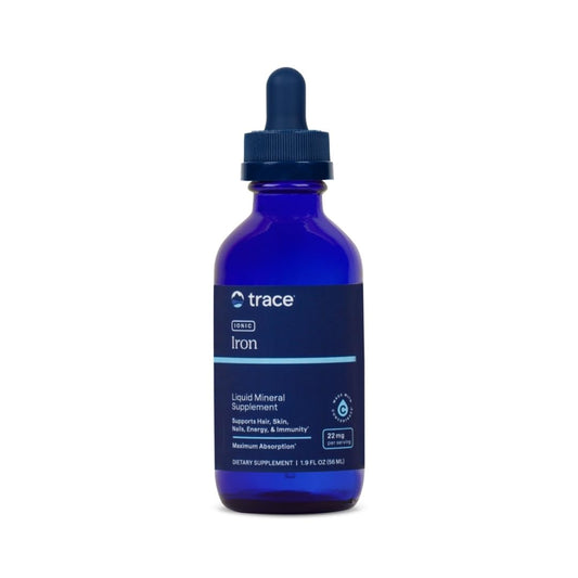 Bottle of Trace Minerals Ionic Iron 1.9 fl oz