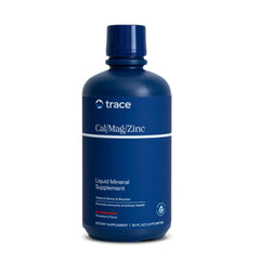 Trace Minerals Liquid Cal/Mag/Zinc bottle front view