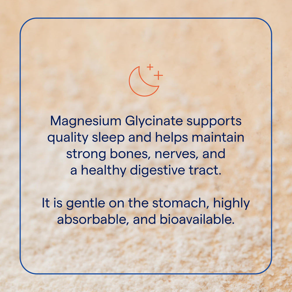 Nervous system support illustration related to magnesium glycinate