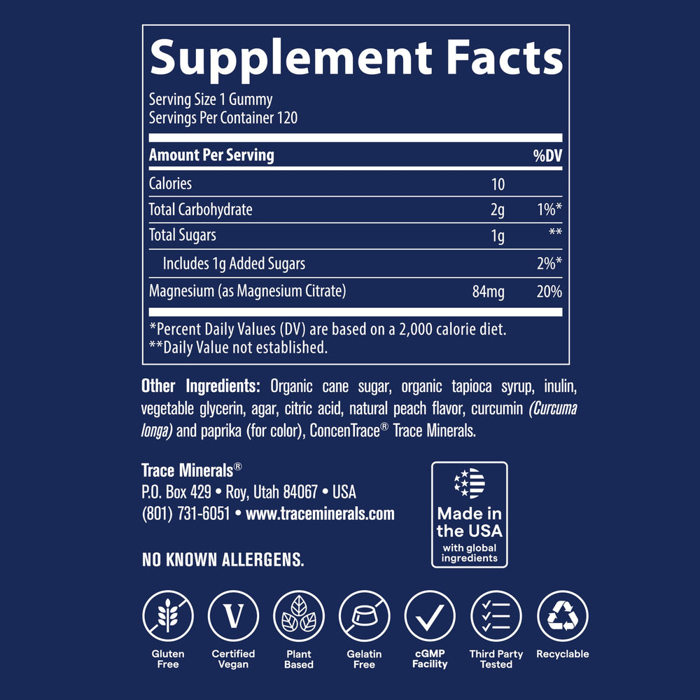 Kids and adults taking magnesium gummies daily