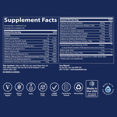 Trace Minerals Power Pak citrus flavor sugar-free profile