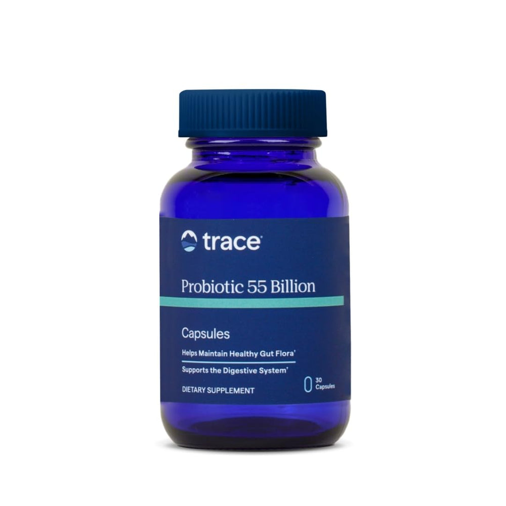 Trace Minerals Probiotic 55B bottle hero image with label