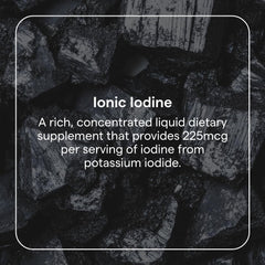 Ingredients listed on IOKI01 Liquid Ionic Iodine bottle