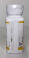 Illustration showing daily probiotic capsule usage