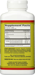 Close-up of Trader Joe's Omega-3 bottle label showing 1200mg fish oil and EPA/DHA