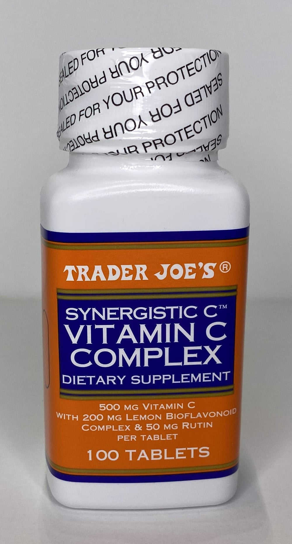 Trader Joe's Vitamin C Complex packaging