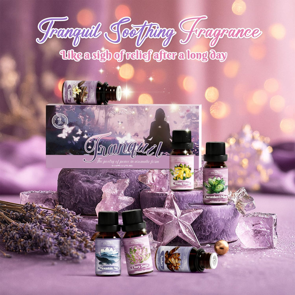 Cucumber & Mint essential oil bottle from Tranquil Diffuser Oils