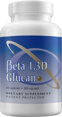 Front view of Transfer Point Beta Glucan 500 mg capsule