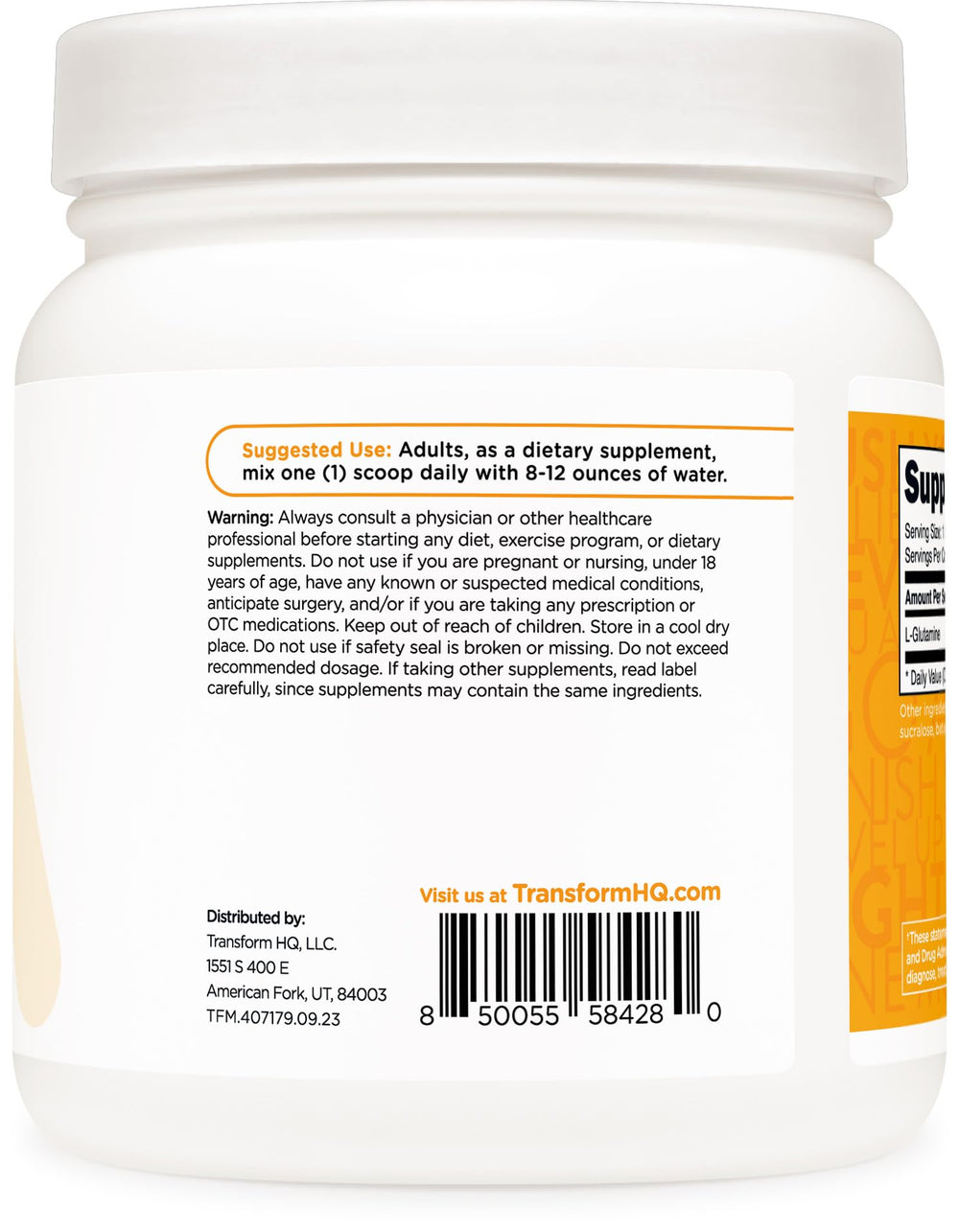 Non-GMO and gluten-free L-Glutamine ingredients panel