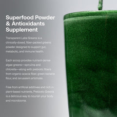 Chlorophyll-rich detox and antioxidant imagery