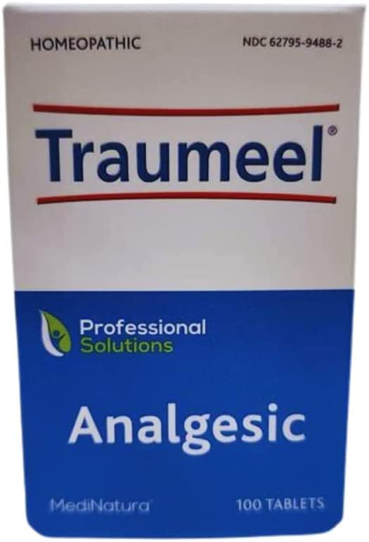 Non-prescription safe-to-use daily homeopathic pain relief
