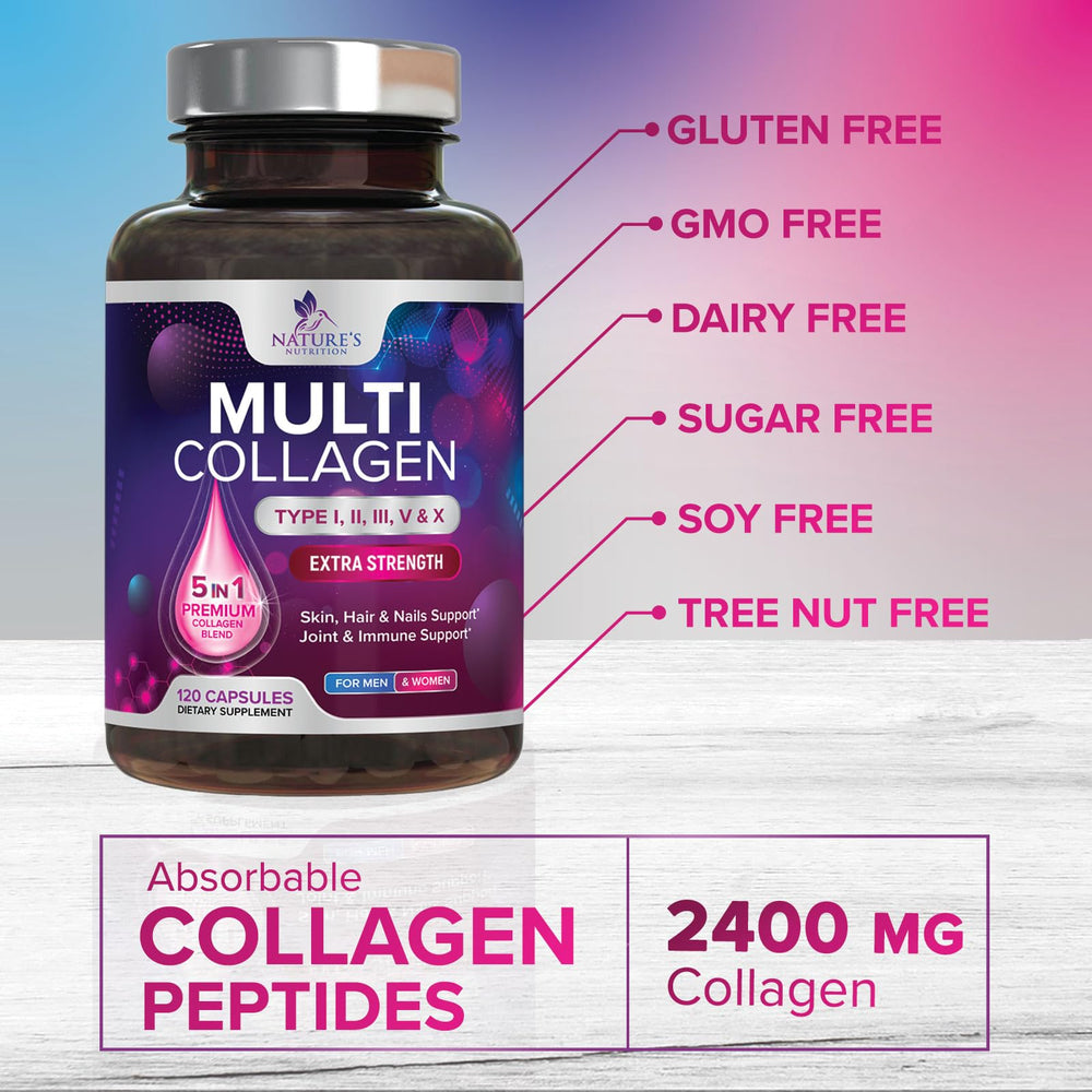 Travel-friendly collagen capsules