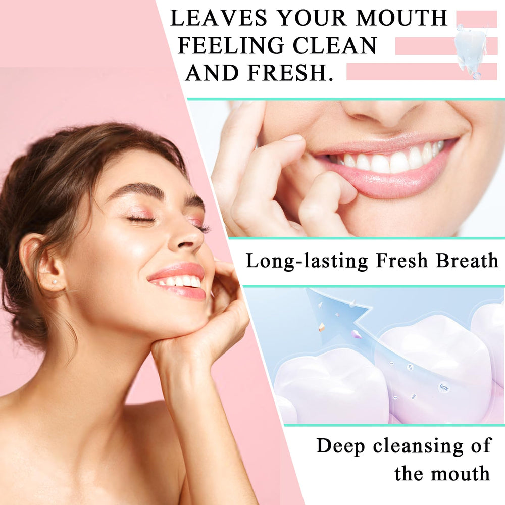 Individual small travel mouthwash packets