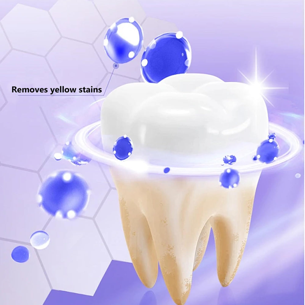 Travel-friendly push pump dispenser for easy on-the-go whitening