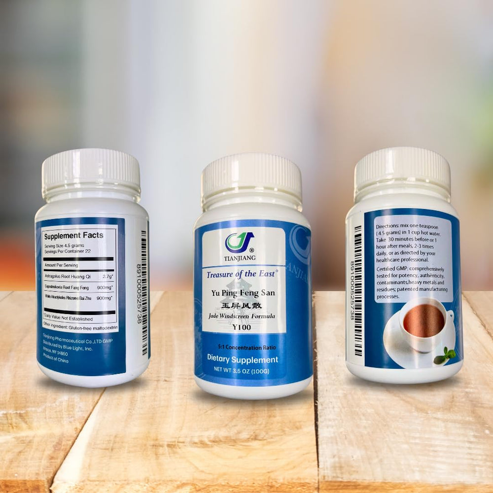 Herbal extract granules 5:1 concentrate close-up