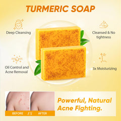 Treeroot scrub pads for targeted exfoliation during cleansing routine.