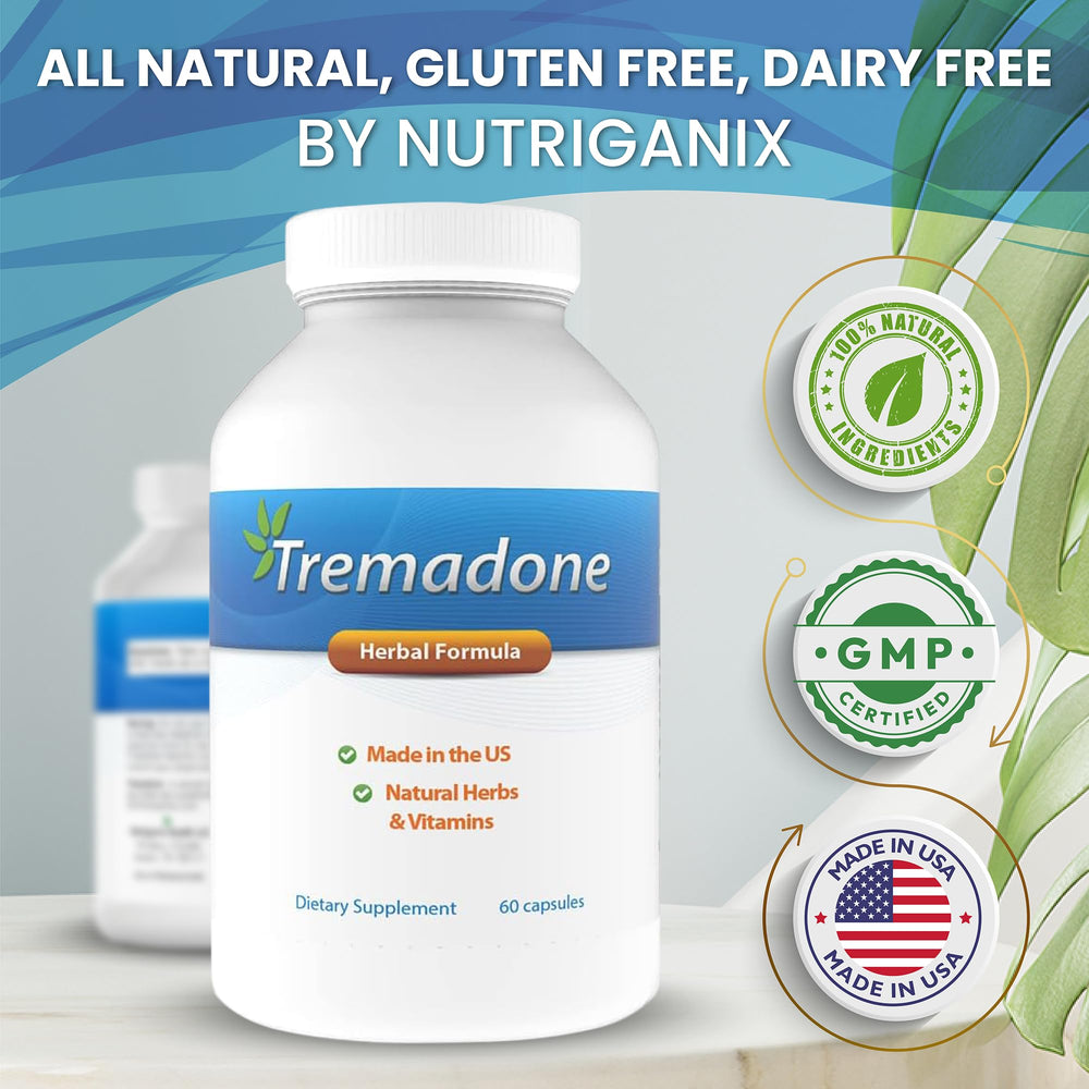 Tremadone manufactured in a USA cGMP facility.