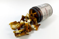 Jar label indicates approximately 20 servings (20 g / 0.7 oz)