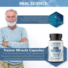 Ingredients panel for Tremor Miracle Capsules