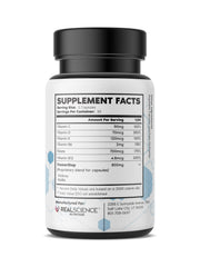 Side view of Tremor Miracle Capsules bottle