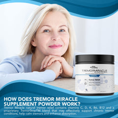 Tremor Miracle dosage instructions 13.4 oz grape flavor