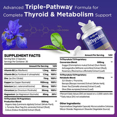 TriThyroAxis packaging and bottle