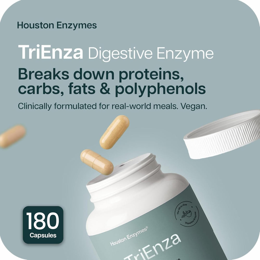 TriEnza capsules spilled to show texture