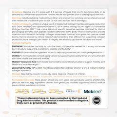 Ingredients glossary and supplement details for TriActive Collagen Plus