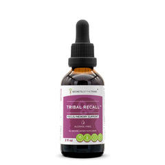 Tribal Recall Alcohol-Free Focus Drops bottle label