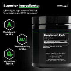 Tribulus Terrestris 1300mg serving graphic