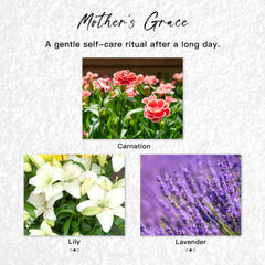 Mother's Love candle celebrating motherhood with warm floral tones
