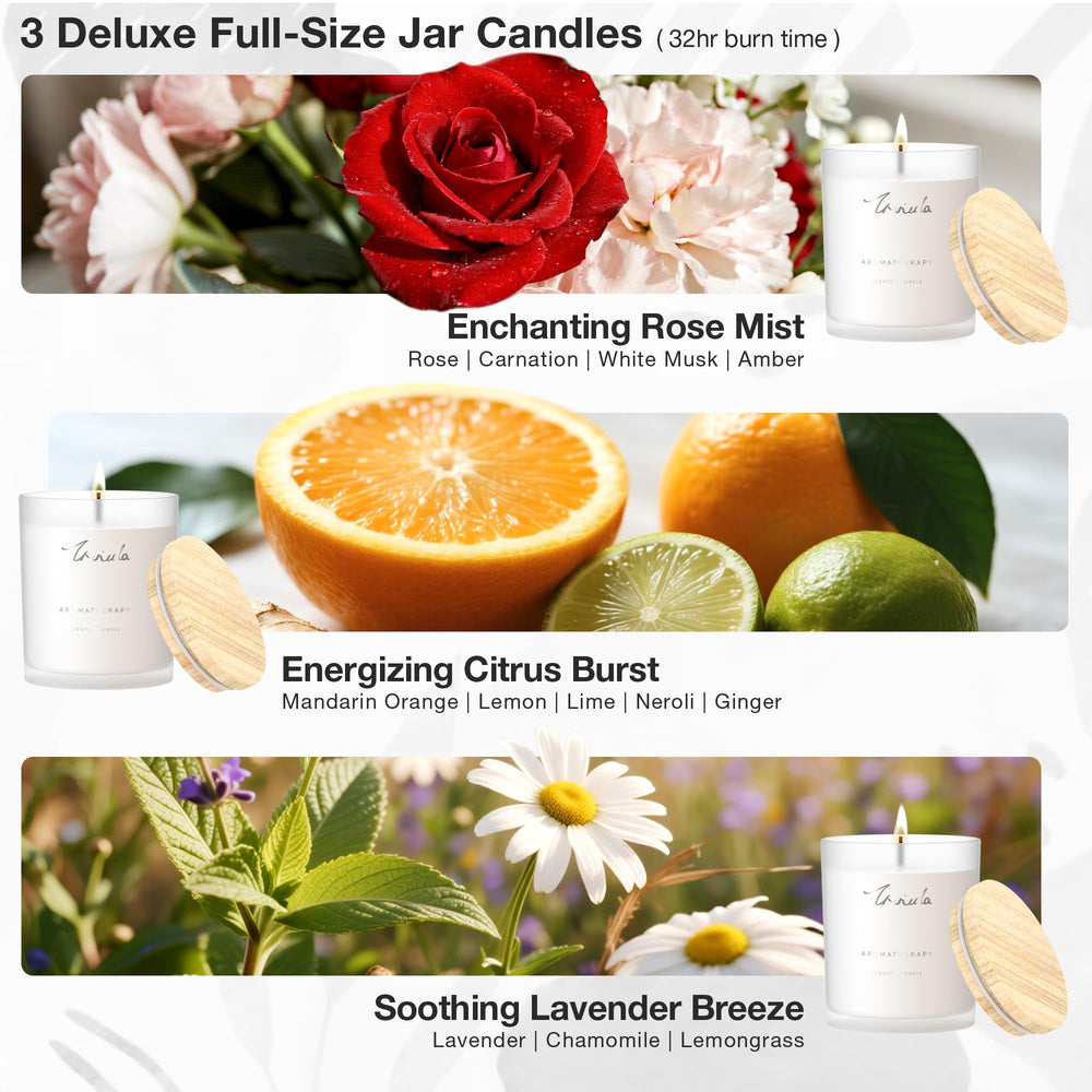 Citrus Burst full-size candle (32 hr) by TRINIDa
