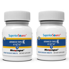 Front view of Superior Source Triple K 2-Pack bottle