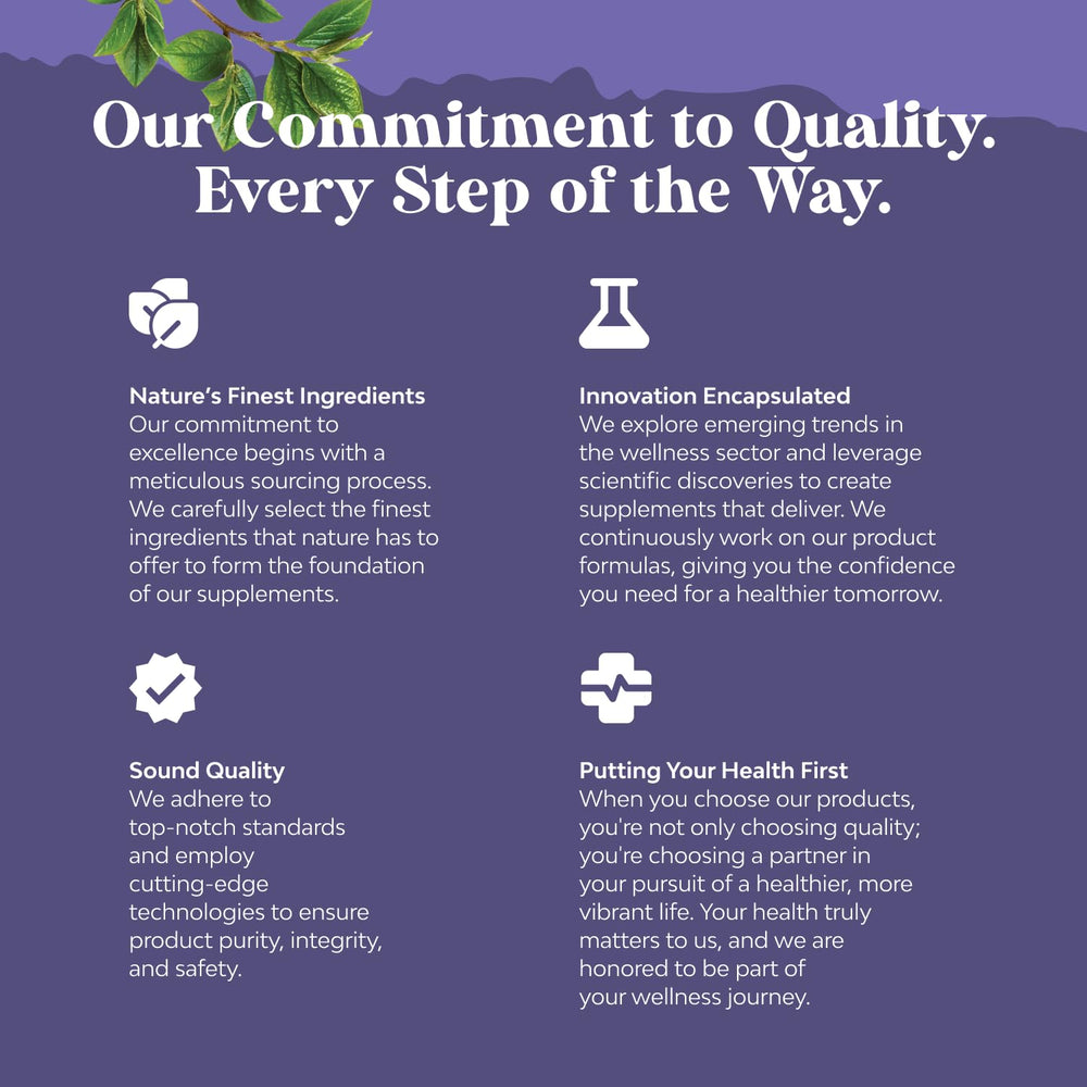 Ingredients panel of Triple Magnesium Complex 400 mg magnesium supplement