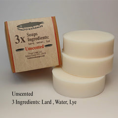 Trout Creek Soaps box signed by the soapmaker adds a personal touch