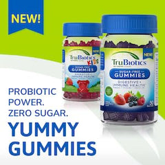 Probiotic Gummies for Digestive Health and Immune Support – TruBiotics – 50 gummies