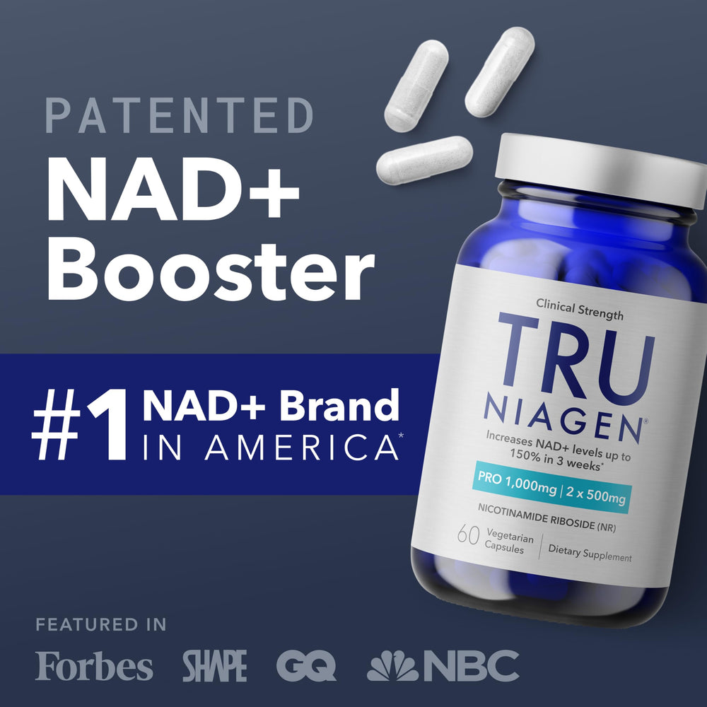 Close-up of TRU NIAGEN PRO ingredients label