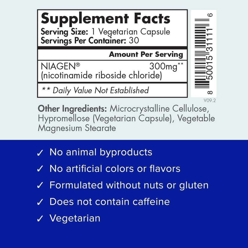 Two-bottle pack of Tru Niagen