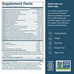 Close-up of fermented minerals and chelated nutrients