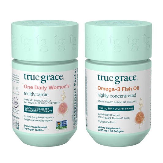 True Grace One Daily Women’s Multivitamin 30 vegan tablets