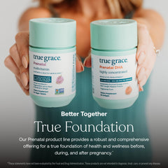 Gluten-free True Grace Prenatal DHA supplement