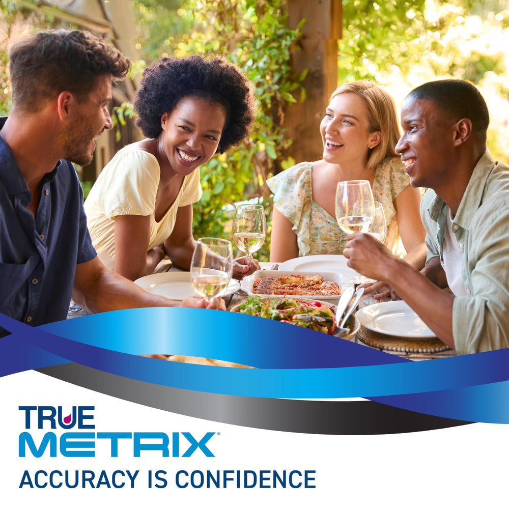 TRUE METRIX single-use-per-person label for personal testing