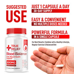 Close-up of True Relief Glyco Support capsule